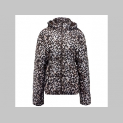 LEOPARD dámska zimná bunda s odnímateľnou kapucňou  materiál 100%polyester posledný kus veľkosť M/L
